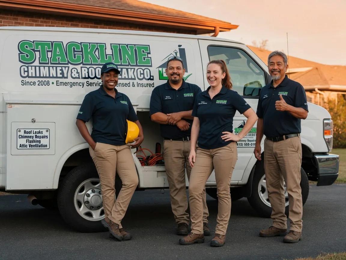 Chimney flashing repair company in Kearney, MO
